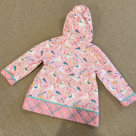 Stephen Joseph matching raincoat & umbrella - size 4/5 - Picture 6 of 8